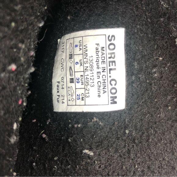 Sorel Winter Carnival Green Winter Boots Women's Sz 8 - Picture 10 of 12